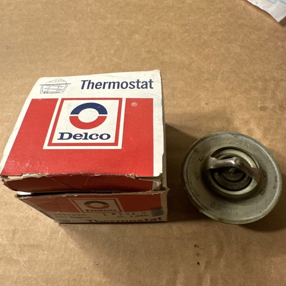 NOS Delco 195 Degree Thermostat 131-3 Gr. 1.246 3030055 (GM/Jeep/MG/Ford/Mopar) - Picture 2 of 5